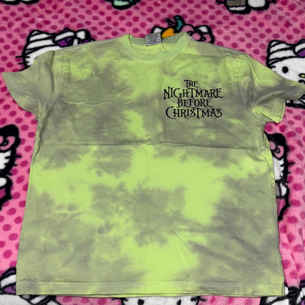 Nightmare Before Christmas Tie-Dye T-Shirt